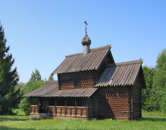 Церковь Успения из деревни Никулино