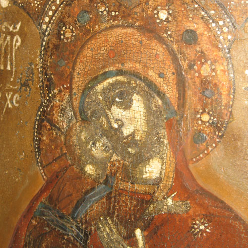 Фрагмент иконы